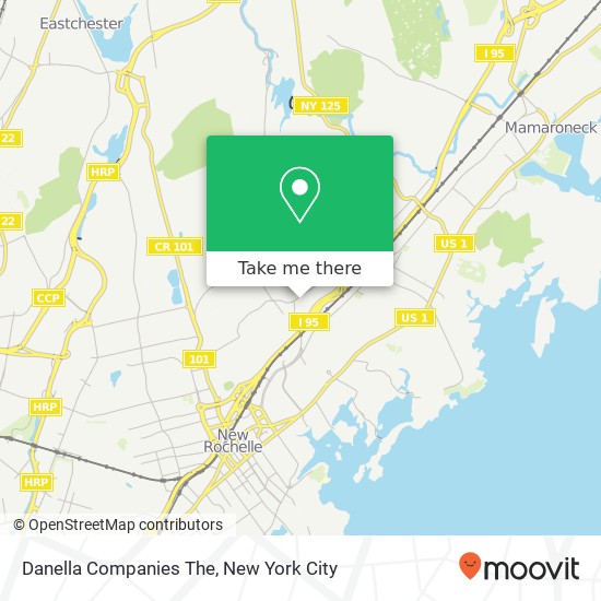 Danella Companies The map