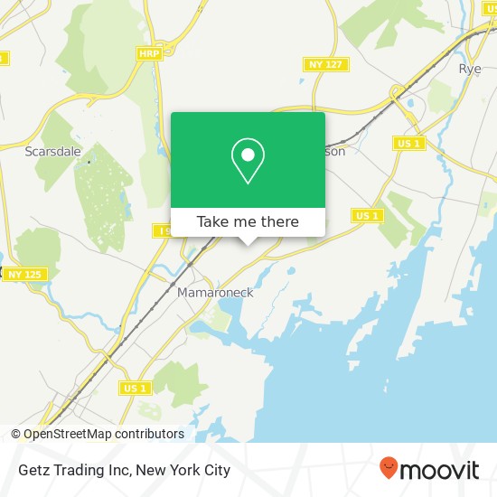 Getz Trading Inc map