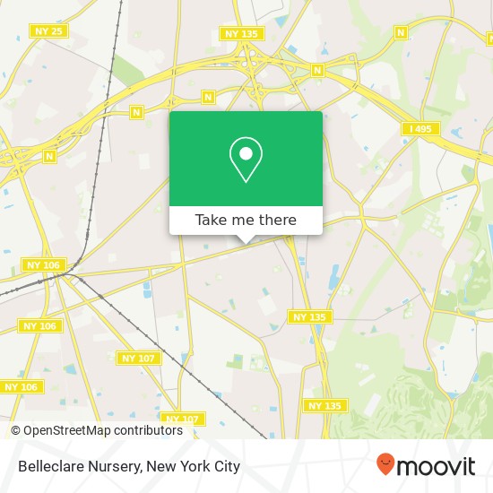 Mapa de Belleclare Nursery