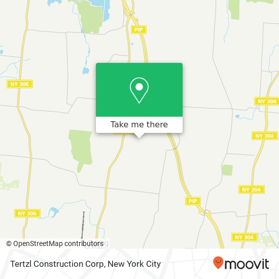Tertzl Construction Corp map