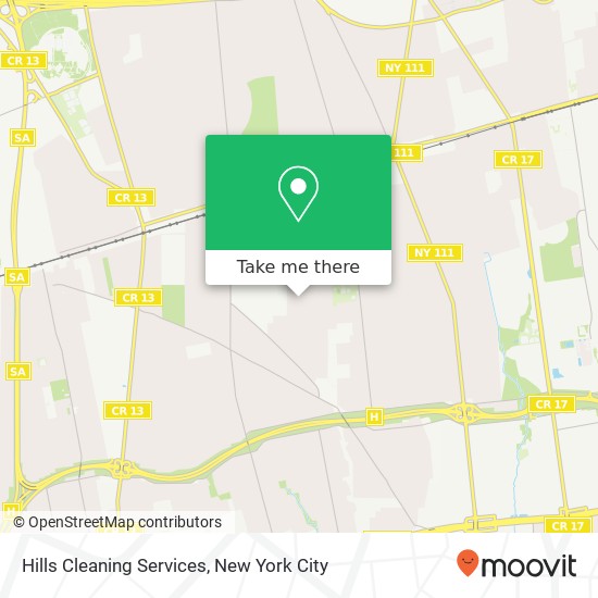 Mapa de Hills Cleaning Services