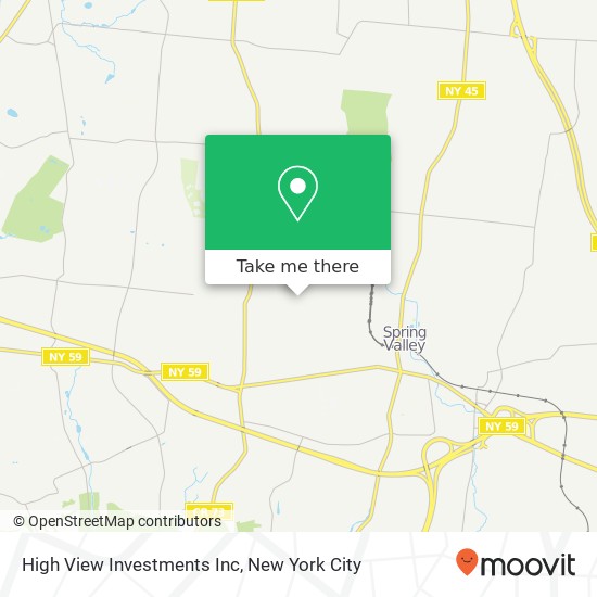 High View Investments Inc map