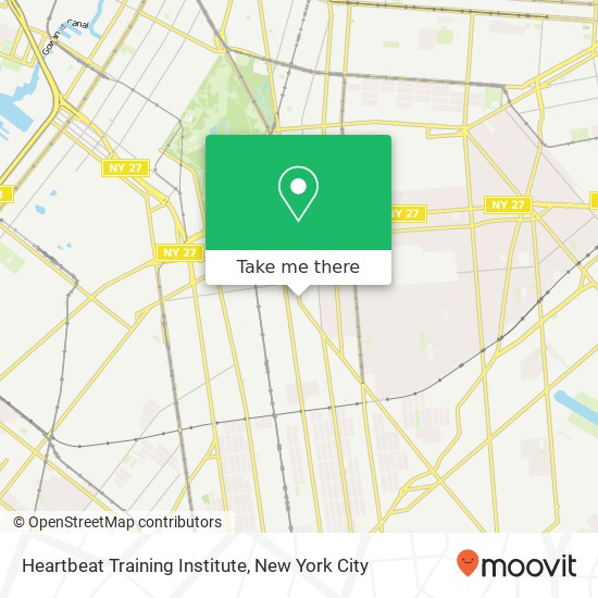 Mapa de Heartbeat Training Institute