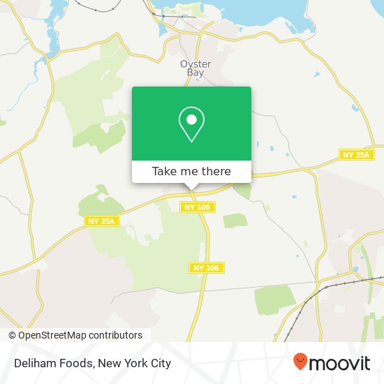 Deliham Foods map