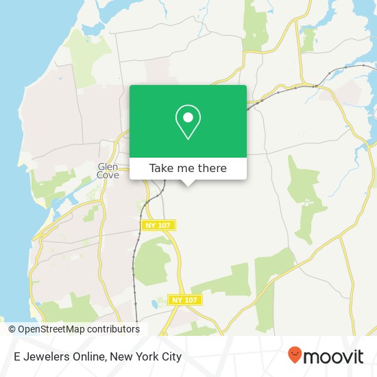 E Jewelers Online map