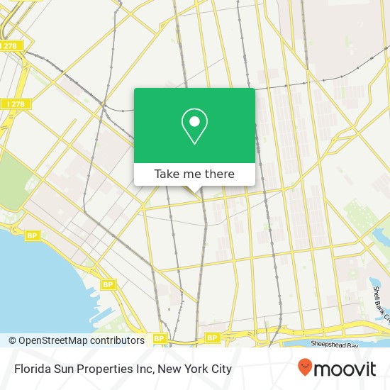 Florida Sun Properties Inc map