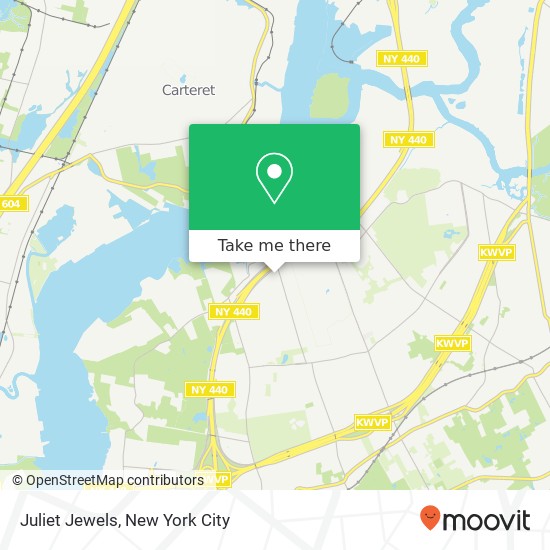 Mapa de Juliet Jewels