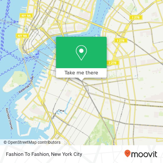 Fashion To Fashion map