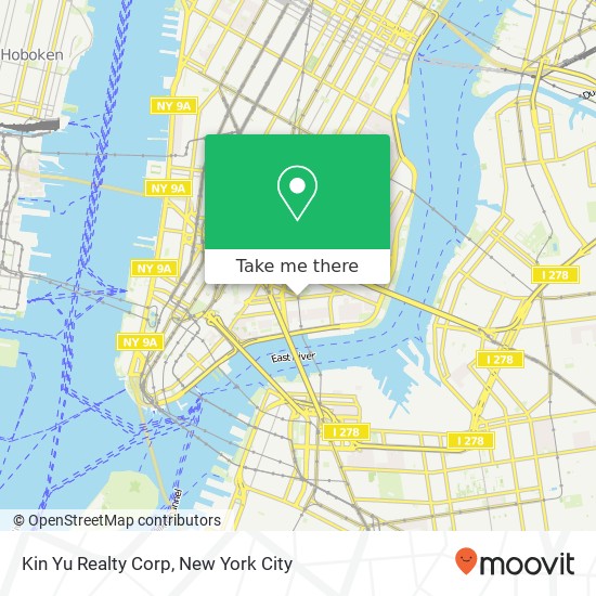 Kin Yu Realty Corp map
