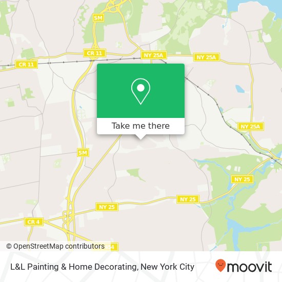 Mapa de L&L Painting & Home Decorating
