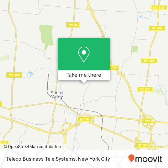 Mapa de Teleco Business Tele Systems