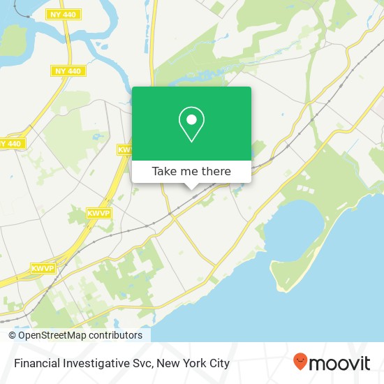Financial Investigative Svc map
