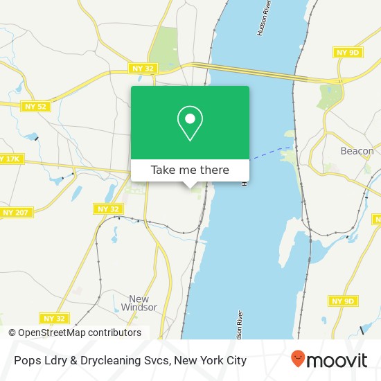 Mapa de Pops Ldry & Drycleaning Svcs
