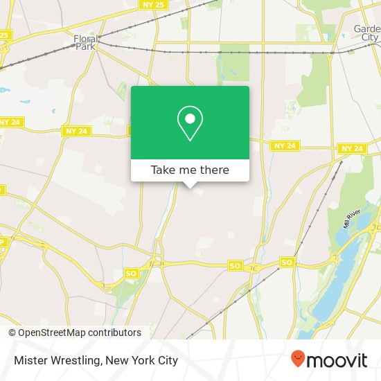 Mister Wrestling map