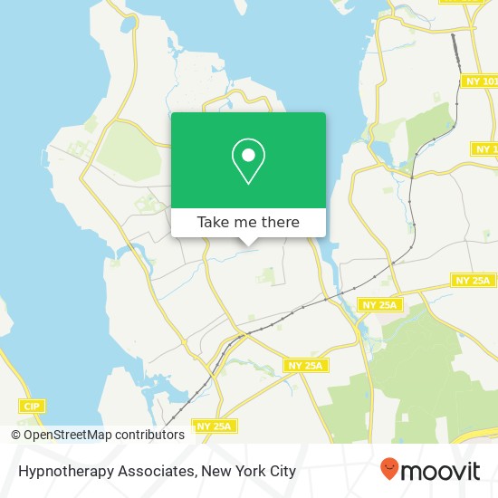 Hypnotherapy Associates map