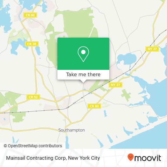 Mapa de Mainsail Contracting Corp