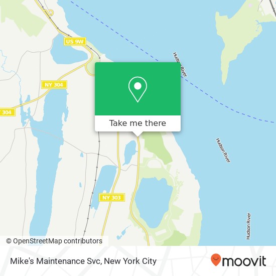 Mike's Maintenance Svc map