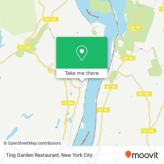 Mapa de Ting Garden Restaurant