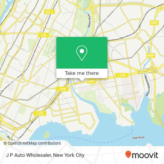 J P Auto Wholesaler map