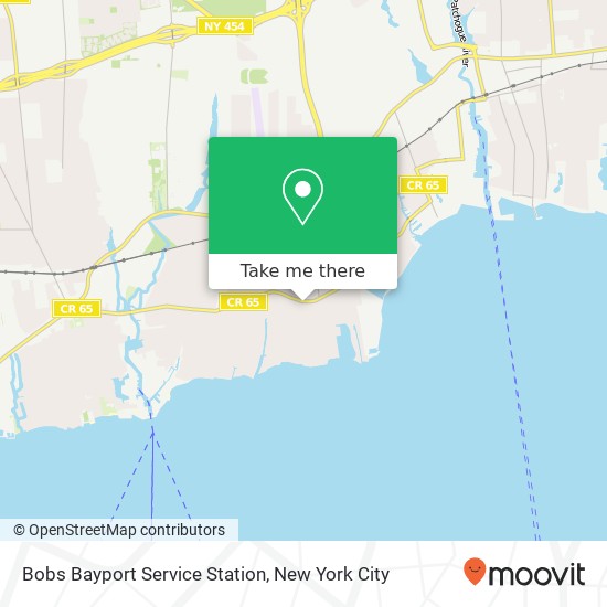 Mapa de Bobs Bayport Service Station