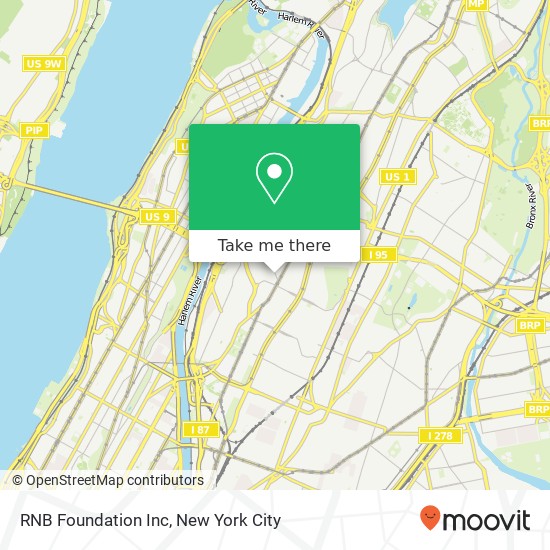 Mapa de RNB Foundation Inc