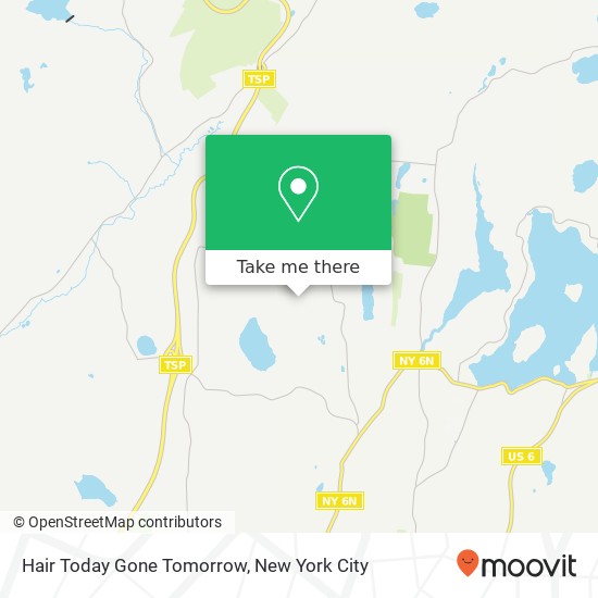 Hair Today Gone Tomorrow map