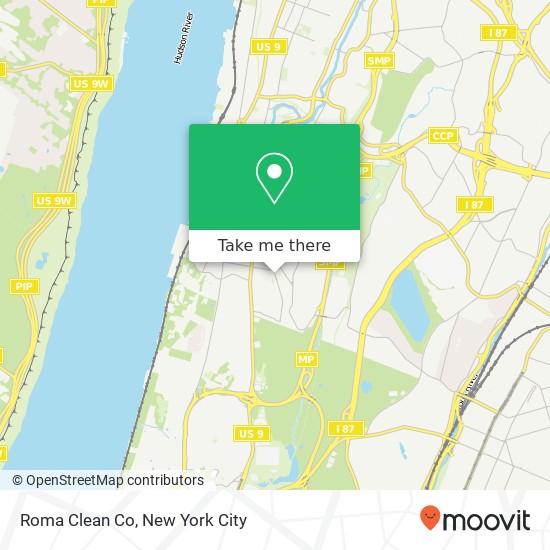 Mapa de Roma Clean Co