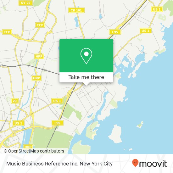 Music Business Reference Inc map