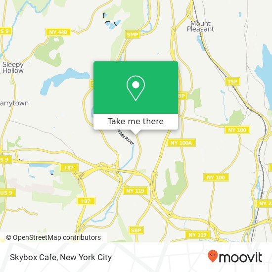Mapa de Skybox Cafe
