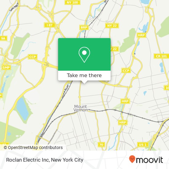 Mapa de Roclan Electric Inc