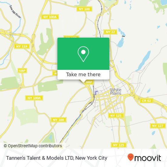 Tannen's Talent & Models LTD map