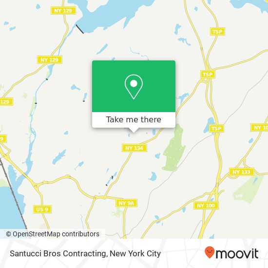 Santucci Bros Contracting map