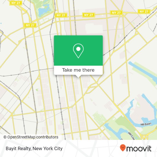 Bayit Realty map