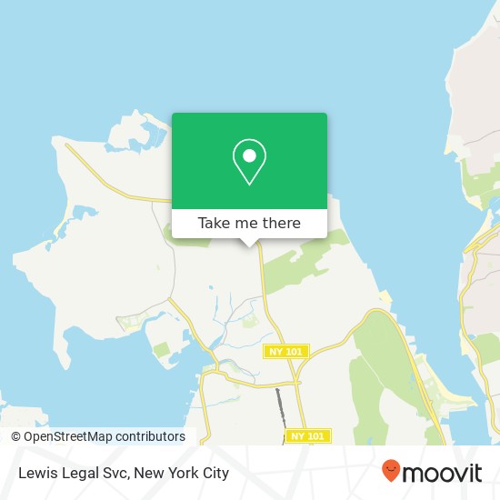 Lewis Legal Svc map