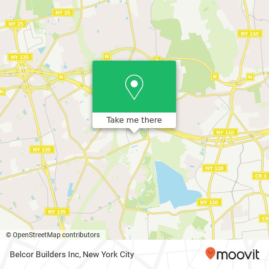 Mapa de Belcor Builders Inc