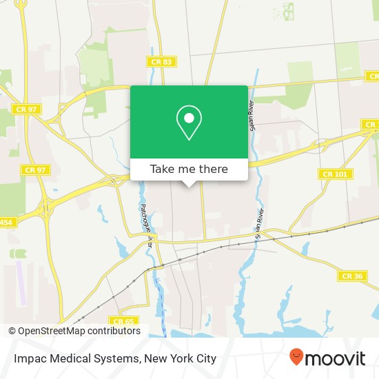 Mapa de Impac Medical Systems