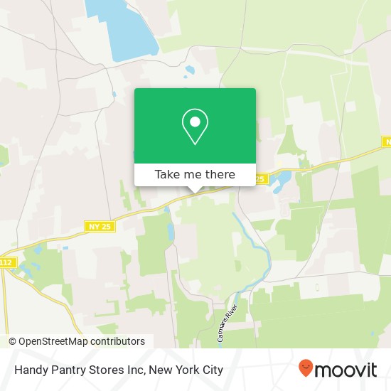 Mapa de Handy Pantry Stores Inc