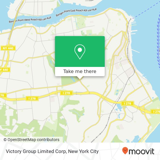 Mapa de Victory Group Limited Corp