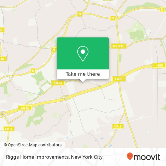 Riggs Home Improvements map