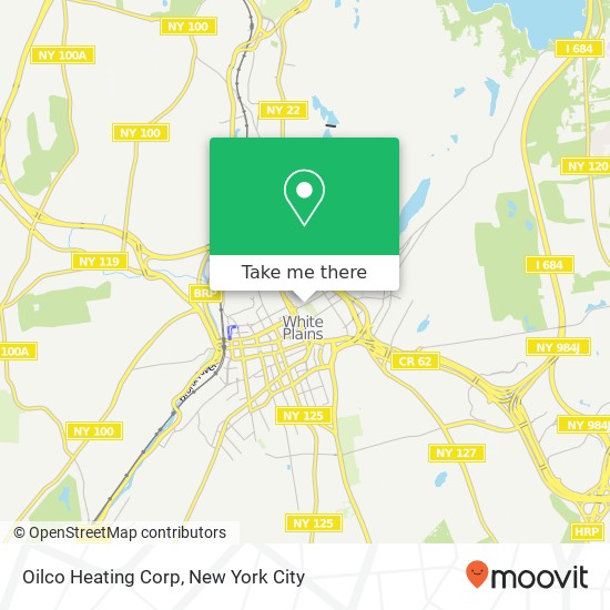 Oilco Heating Corp map