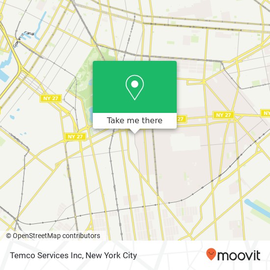 Temco Services Inc map