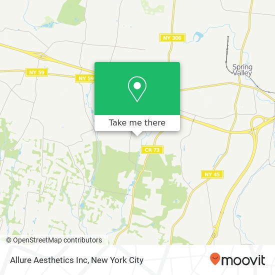 Mapa de Allure Aesthetics Inc