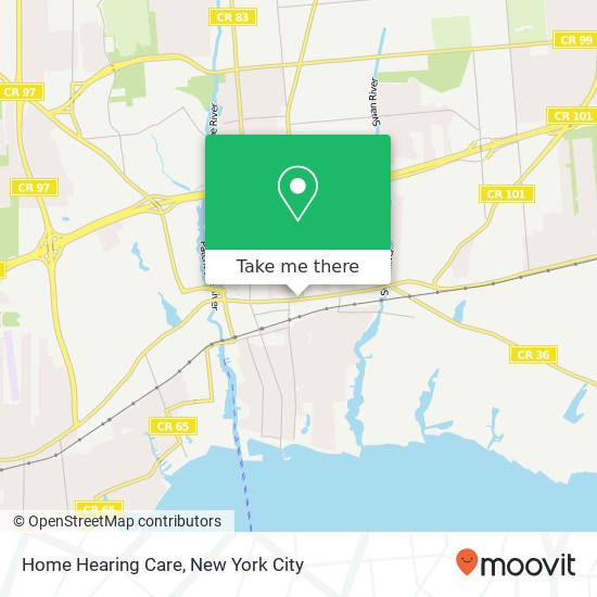 Mapa de Home Hearing Care