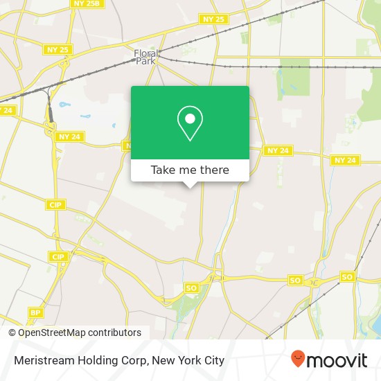 Mapa de Meristream Holding Corp