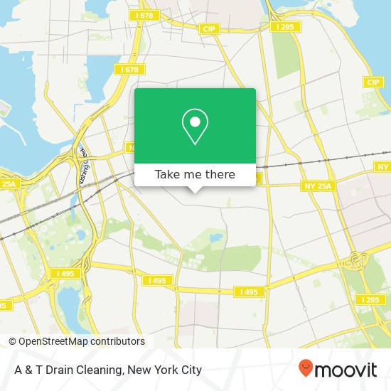 Mapa de A & T Drain Cleaning