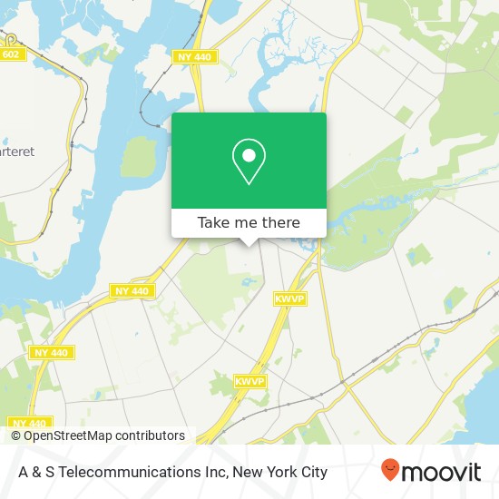 A & S Telecommunications Inc map