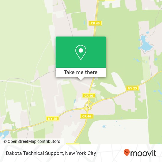 Mapa de Dakota Technical Support