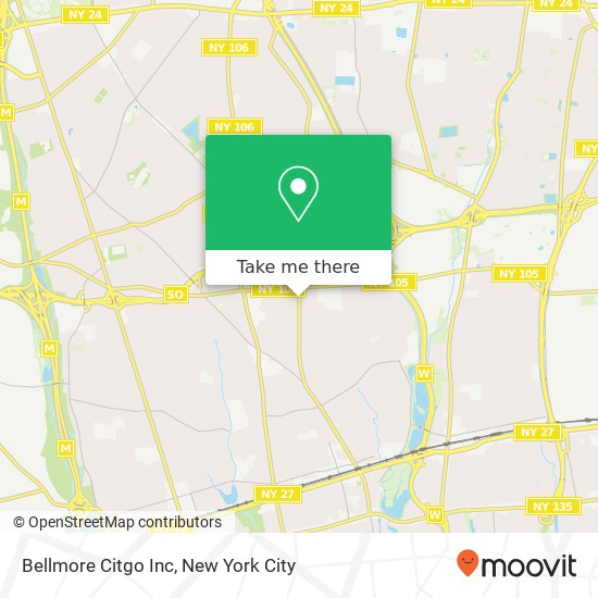 Bellmore Citgo Inc map