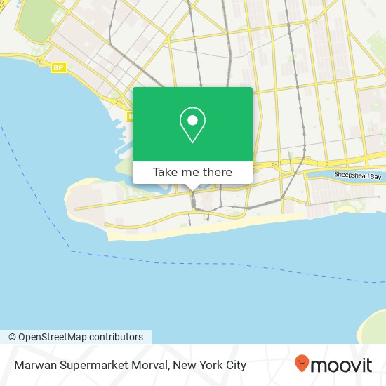 Marwan Supermarket Morval map