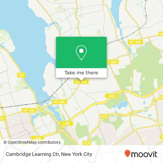 Mapa de Cambridge Learning Ctr